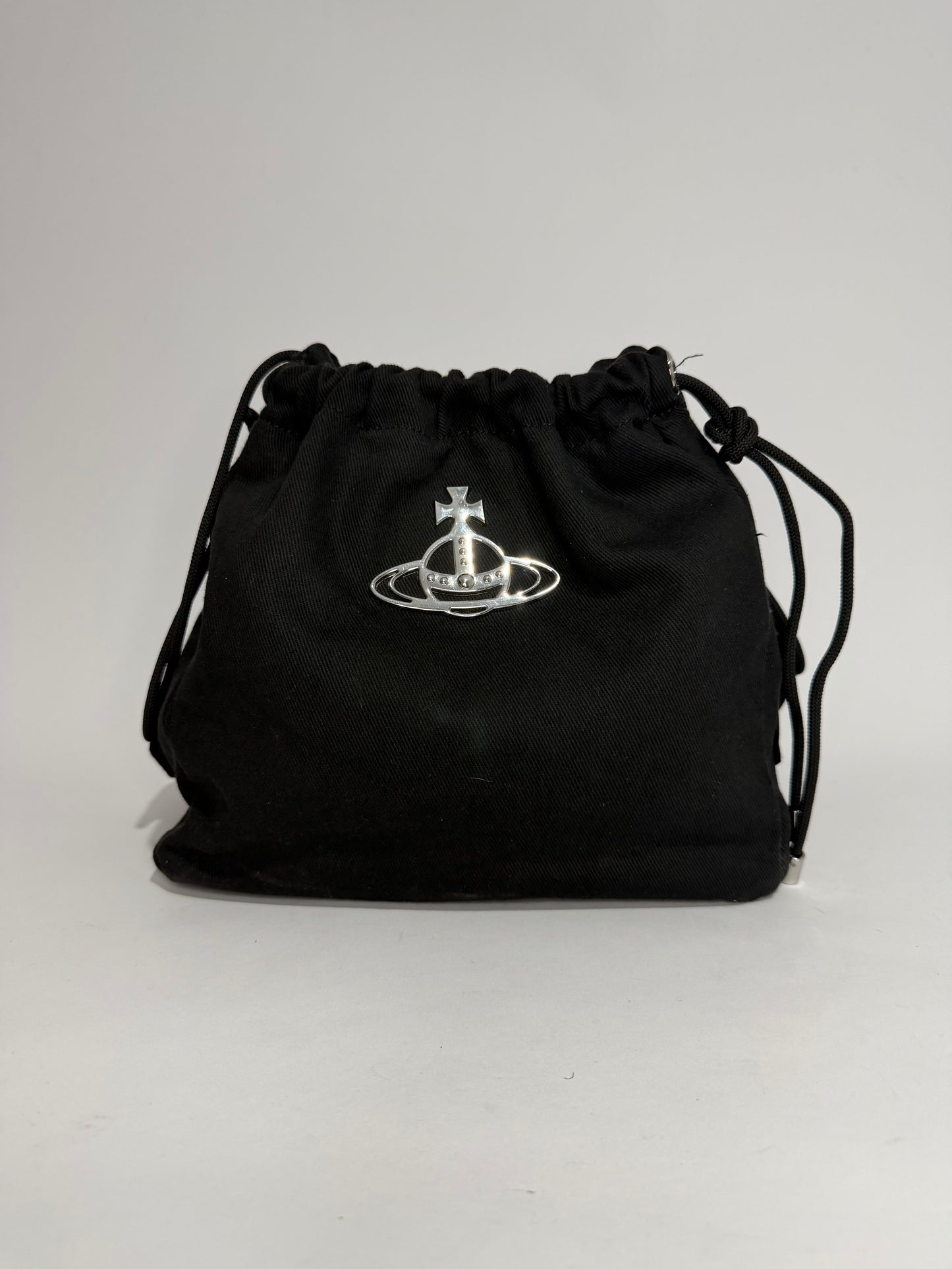 Vivienne Westwood Hilary 
drawstring clutch bag
