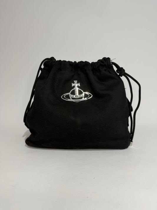 Vivienne Westwood Hilary 
drawstring clutch bag