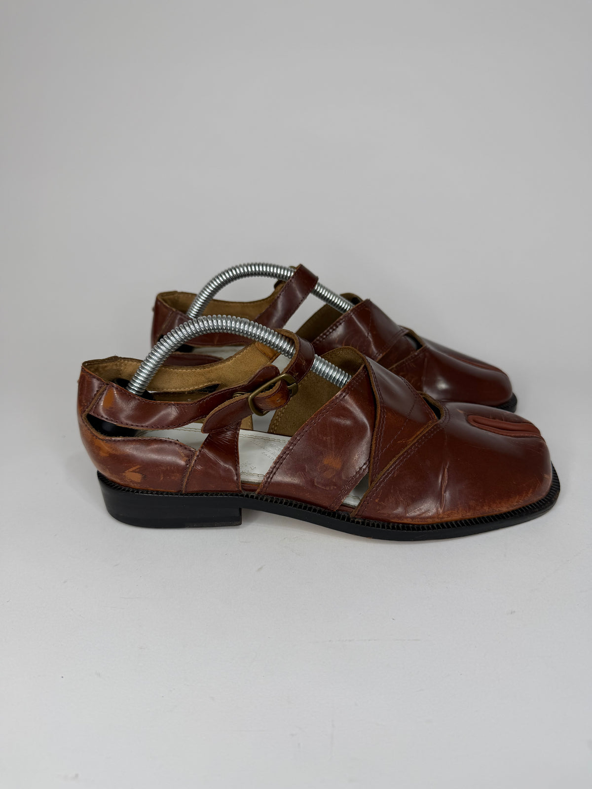 Maison Margiela Tabi Leather Sandals Size 36 EU/ 6 US/ 3 UK