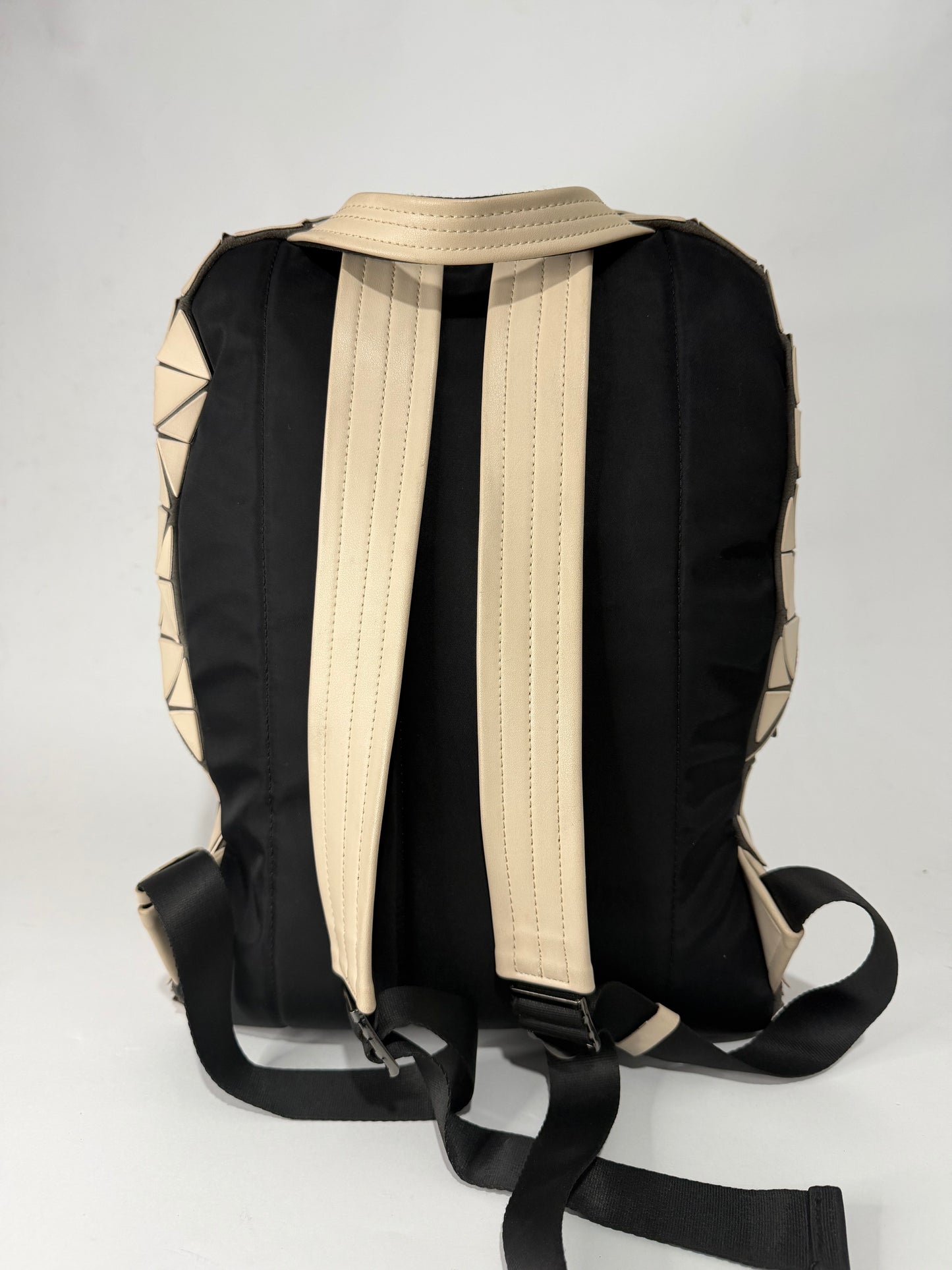 Bao Bao Issey Miyake Ivory Hexagon Backpack