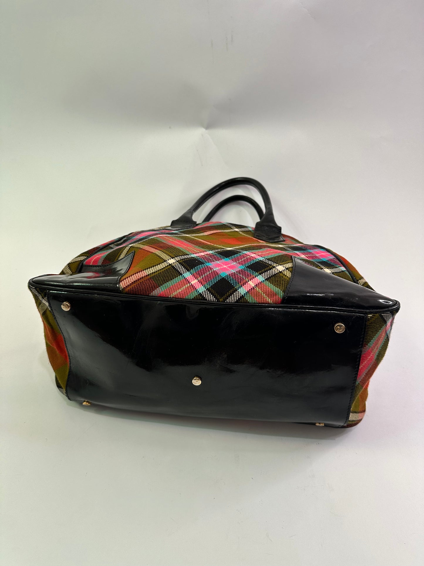 VIVIENNE WESTWOOD Plaid Yasmine bag