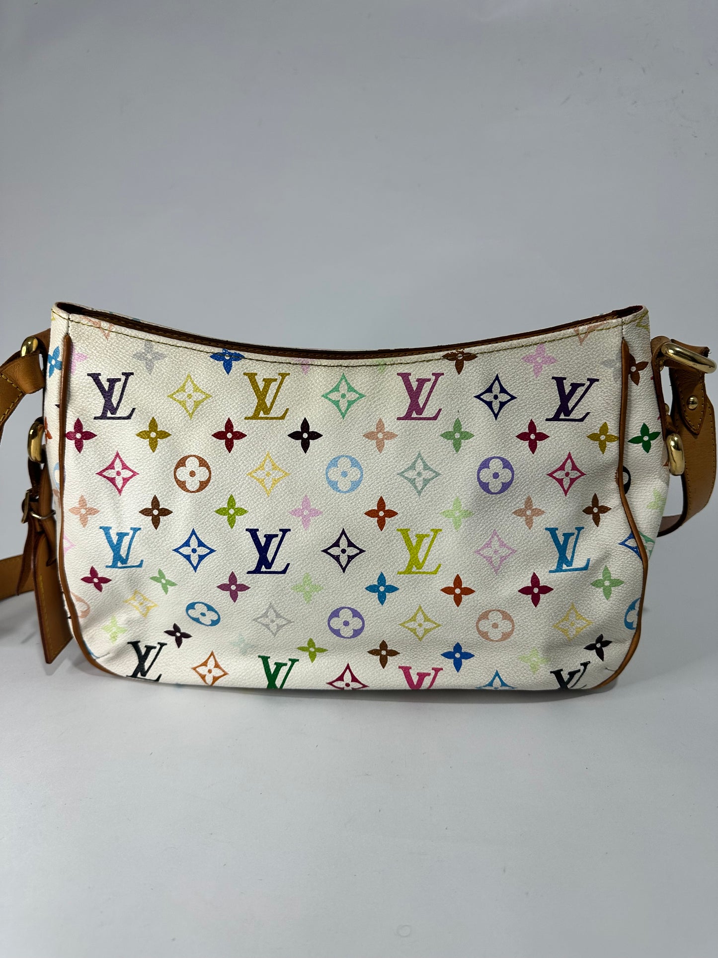 Louis Vuitton Monogram Multicolor White Lodge GM