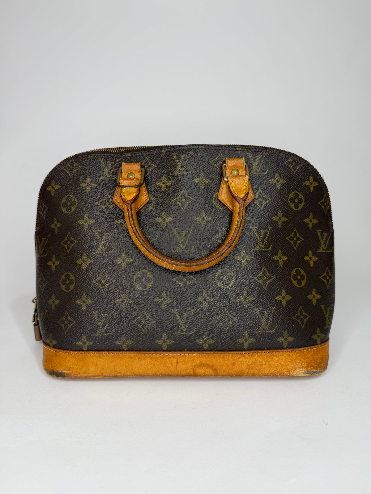 Louis Vuitton Monogram Canvas and Leather Alma PM Bag