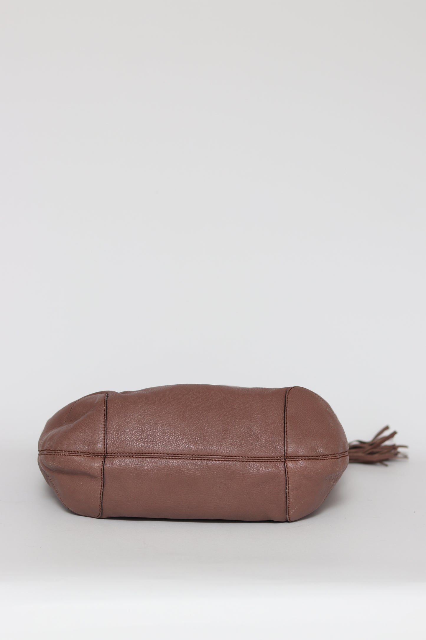 GUCCI
Mauve Pebbled Leather Soho Chain Shoulder Bag