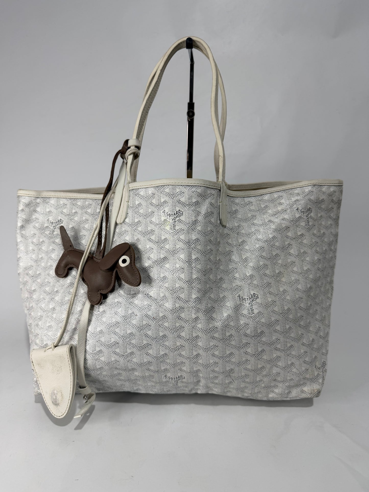 GOYARD Saint Louis GM White.
