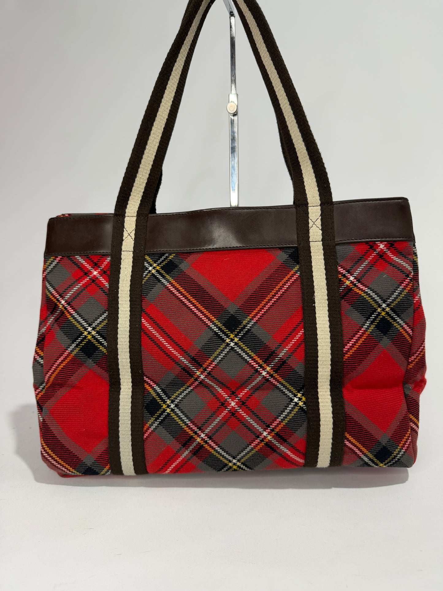 Vivienne Westwood Derby Tote Bag Multicolour Tartan