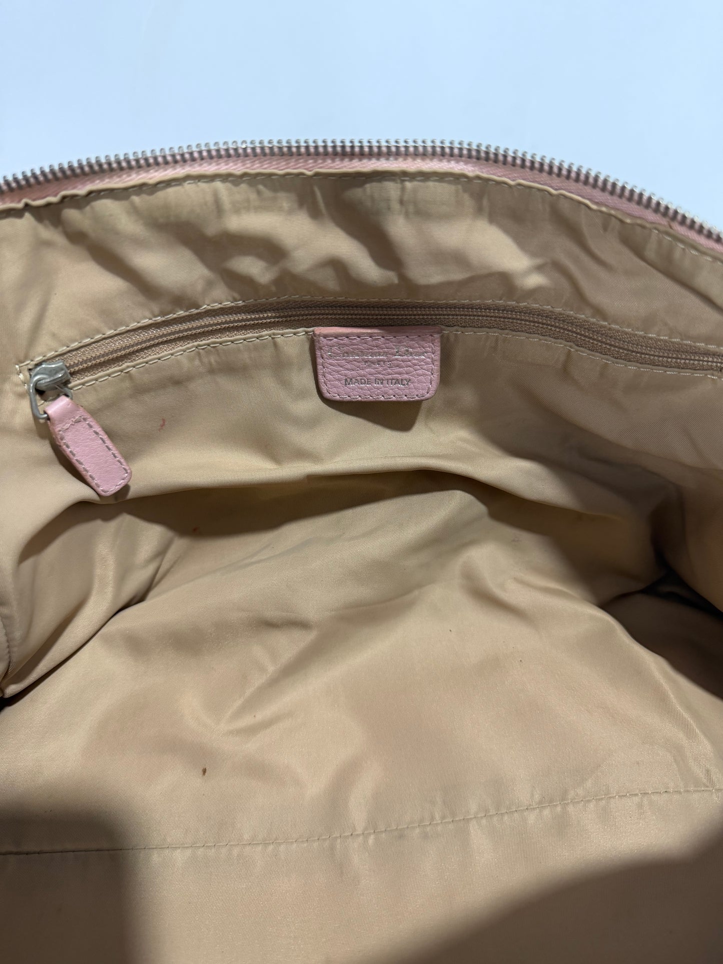 CHRISTIAN DIOR
Pink Diorissimo Medium Boston Bag