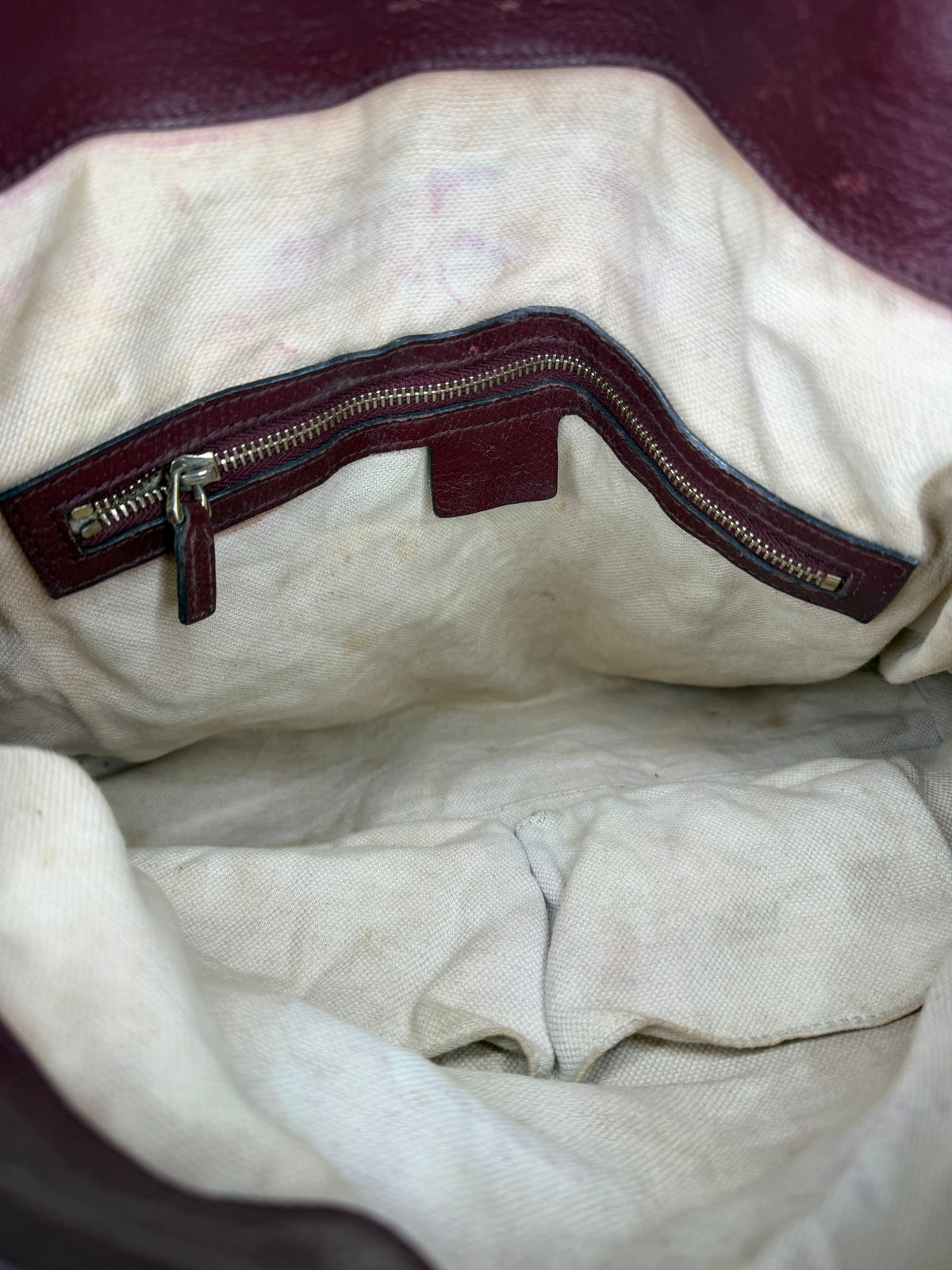 Gucci
Medium GG Canvas Bree Fold Over Tote satchel