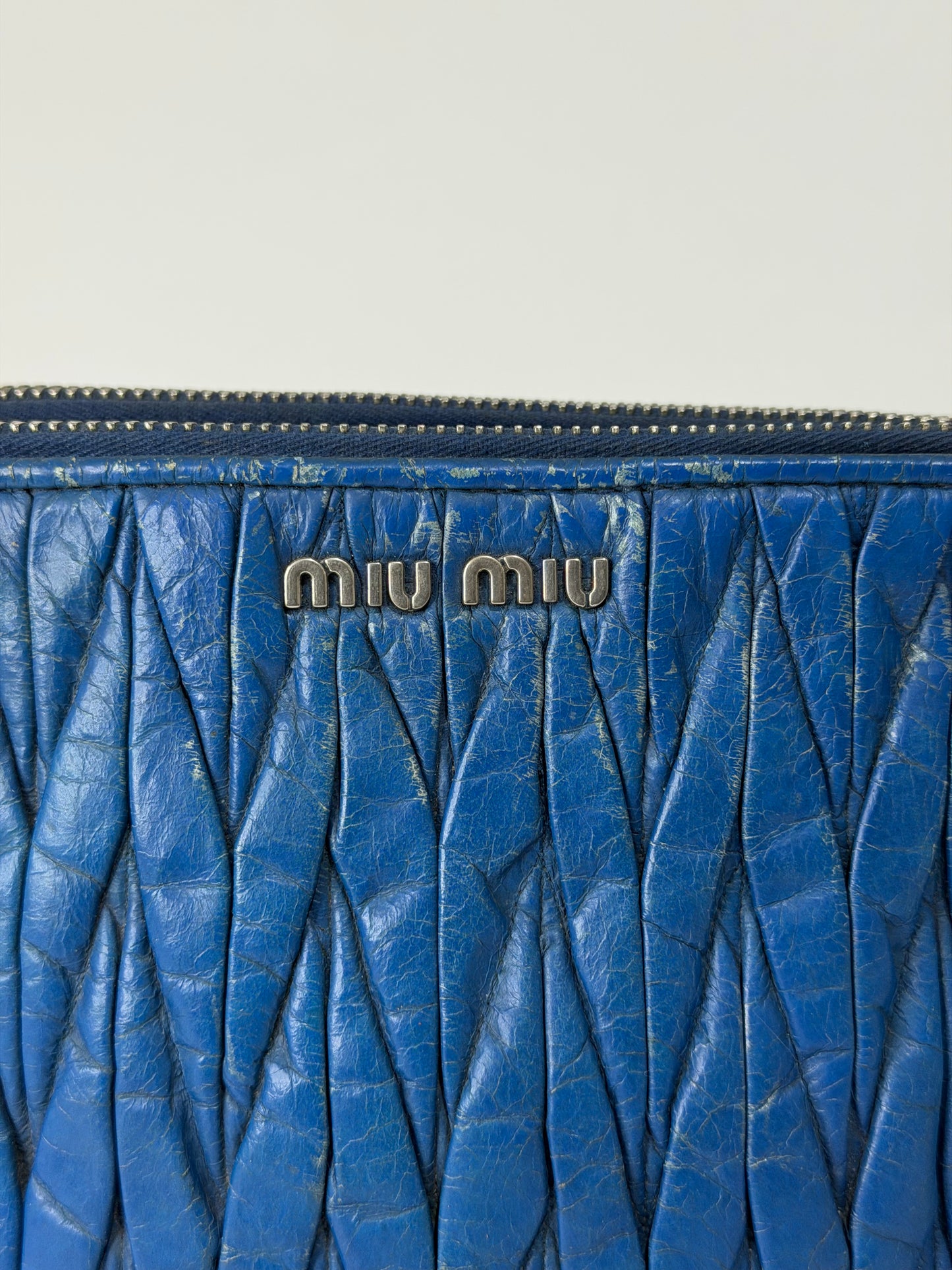Miu Miu Matelassé Leather Chain Crossbody Bag