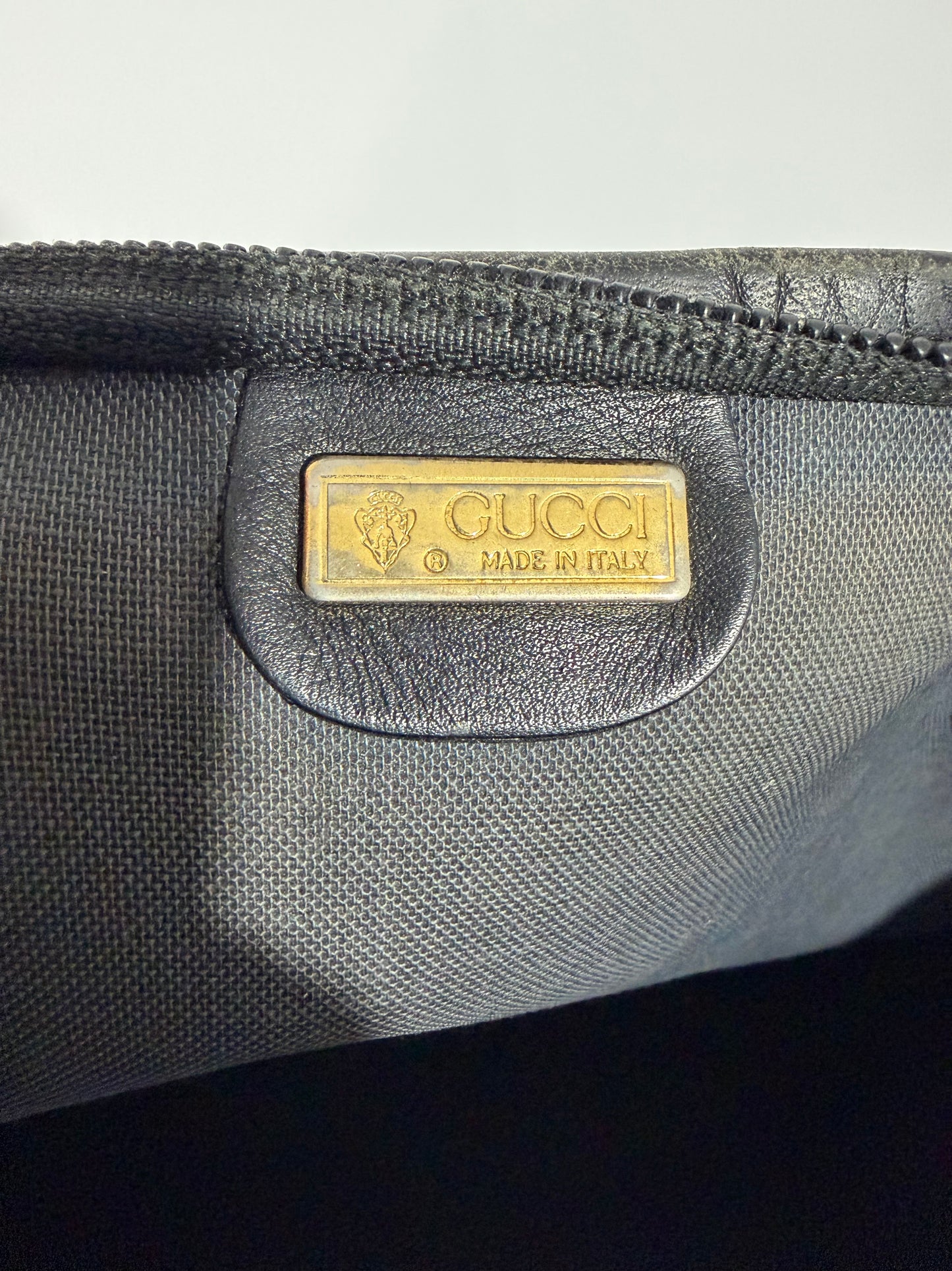 Gucci Vintage Black
GG Canvas Tote Bag