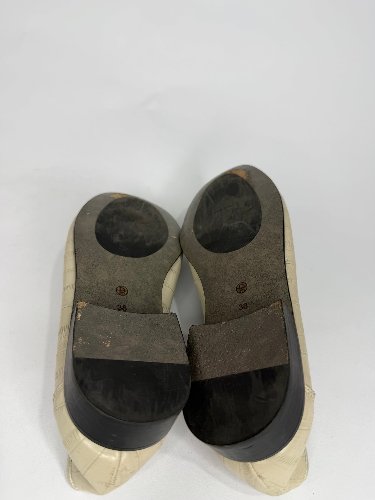 THE ROW 25mm Soft Eel Leather Loafers Size 38 EU/ 8 US/ 5 UK
