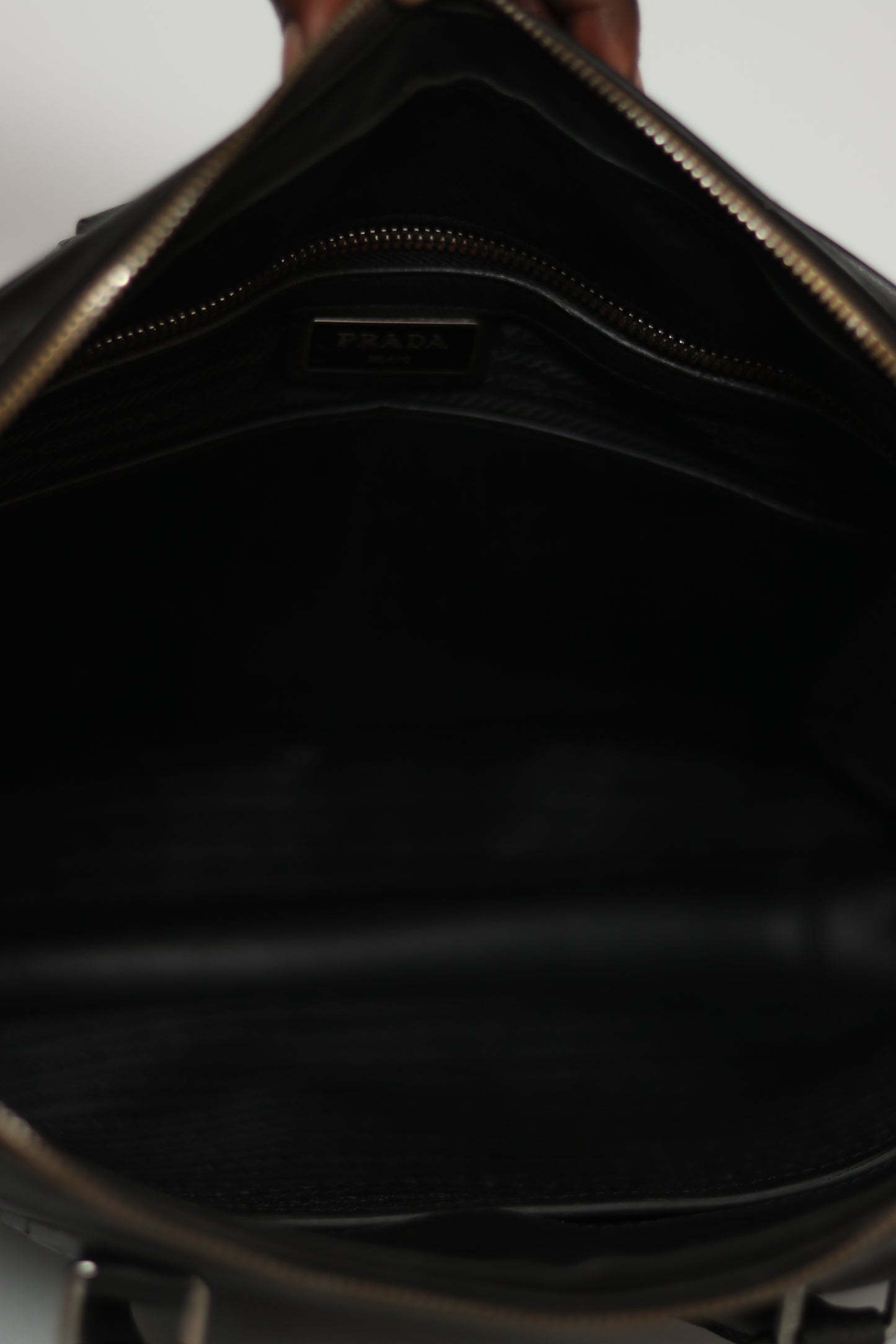 Prada
Black Saffiano Lux Briefcase