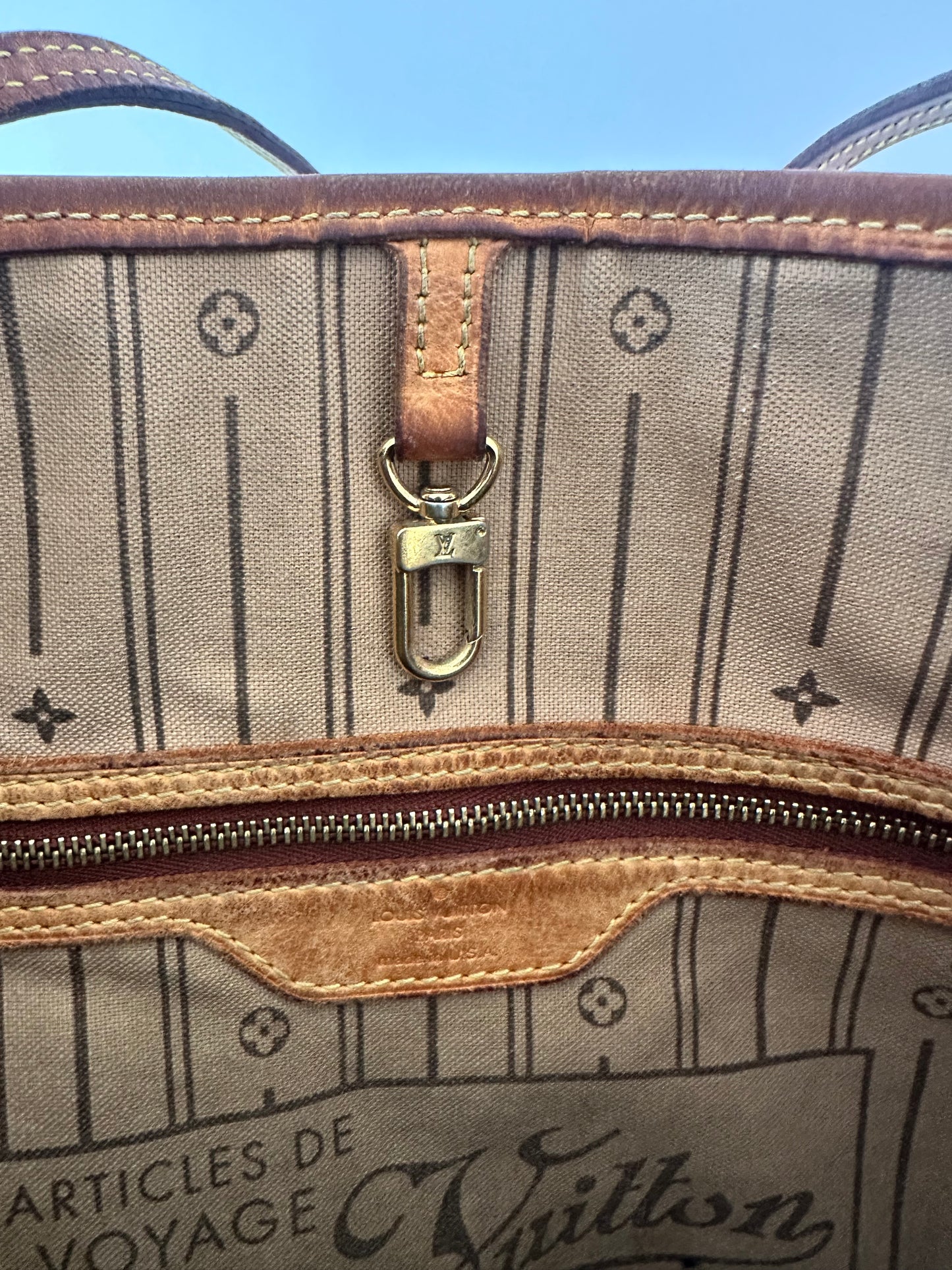 Louis Vuitton Monogram Canvas Neverfull GM Bag