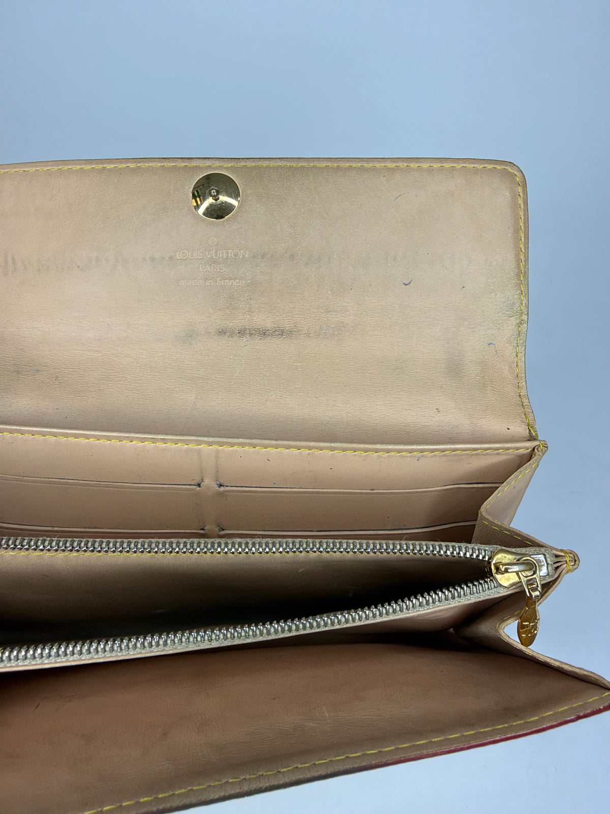 Louis Vuitton White Monogram Multicolore Canvas Sarah Wallet