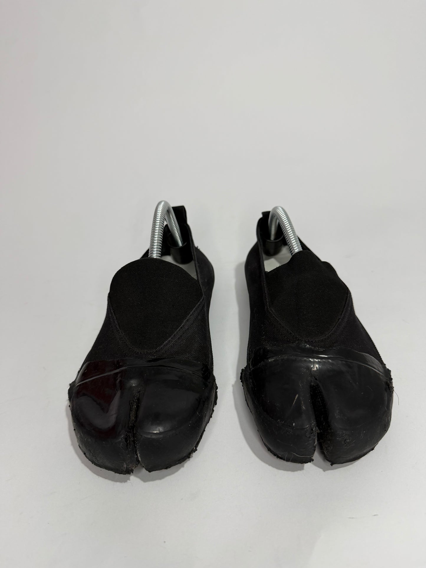 Maison Margiela Black Tabi Vandal Slip-On Sneakers Size 37 EU/ 7 US/ 4 UK