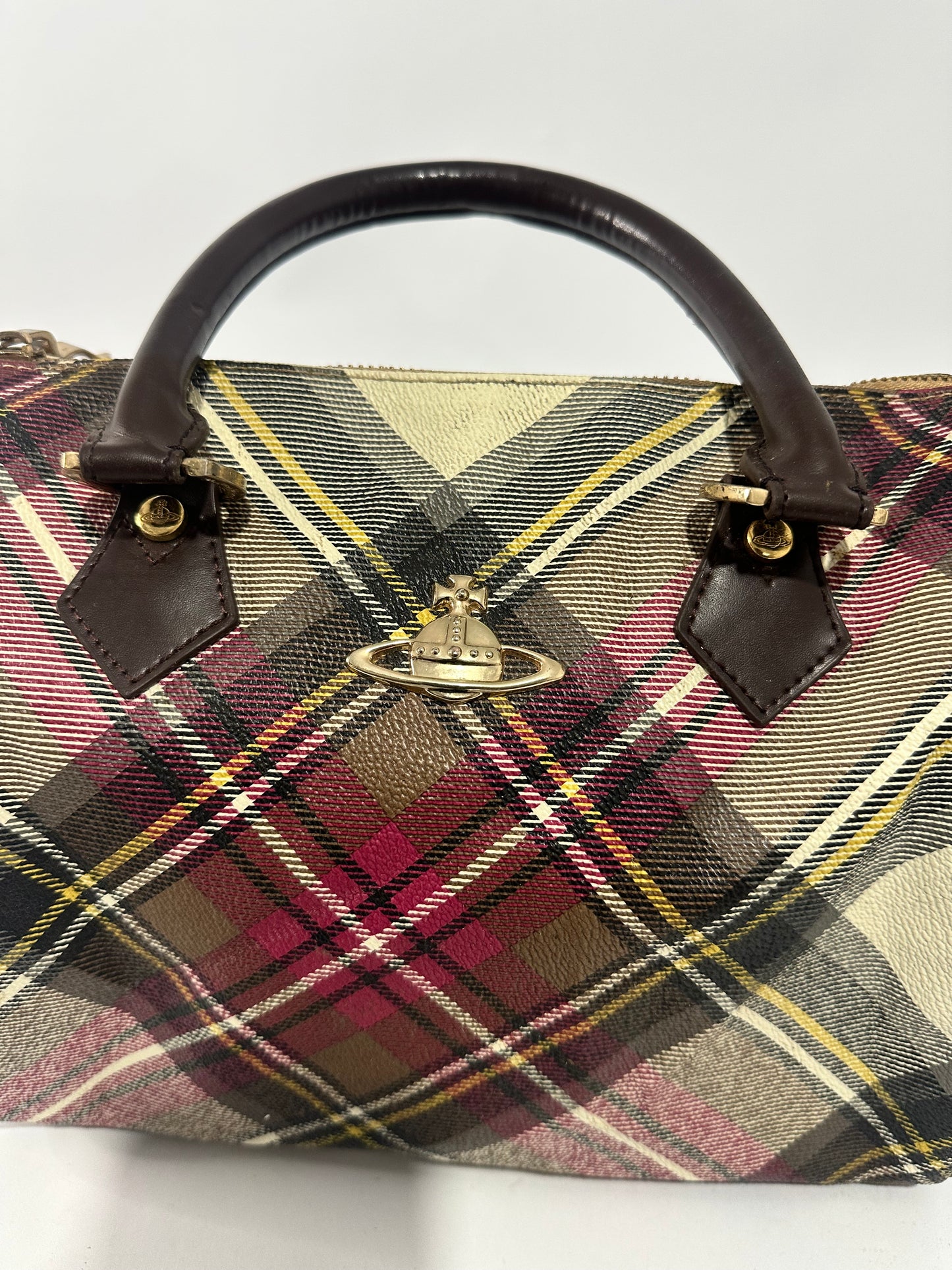 Vivienne Westwood DERBY SPECIAL SMALL BOSTON BAG