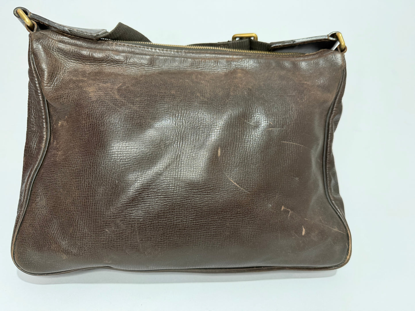 Louis Vuitton Brown Utah Leather Wichita Messenger Bag