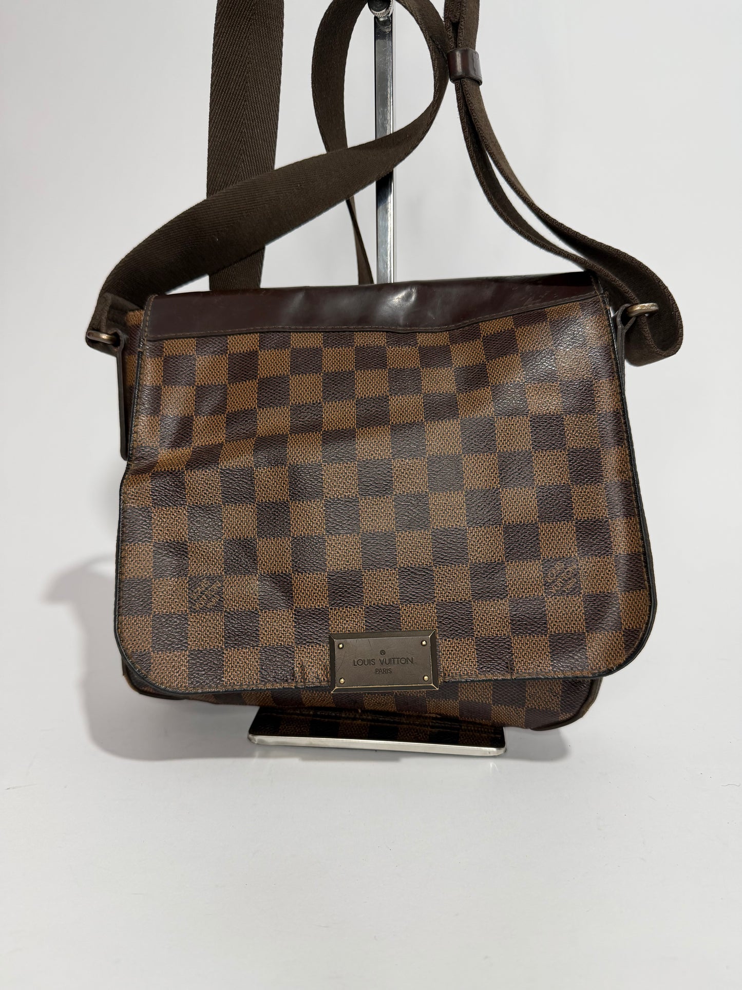 Louis Vuitton Damier Ebene Canvas District PM Bag