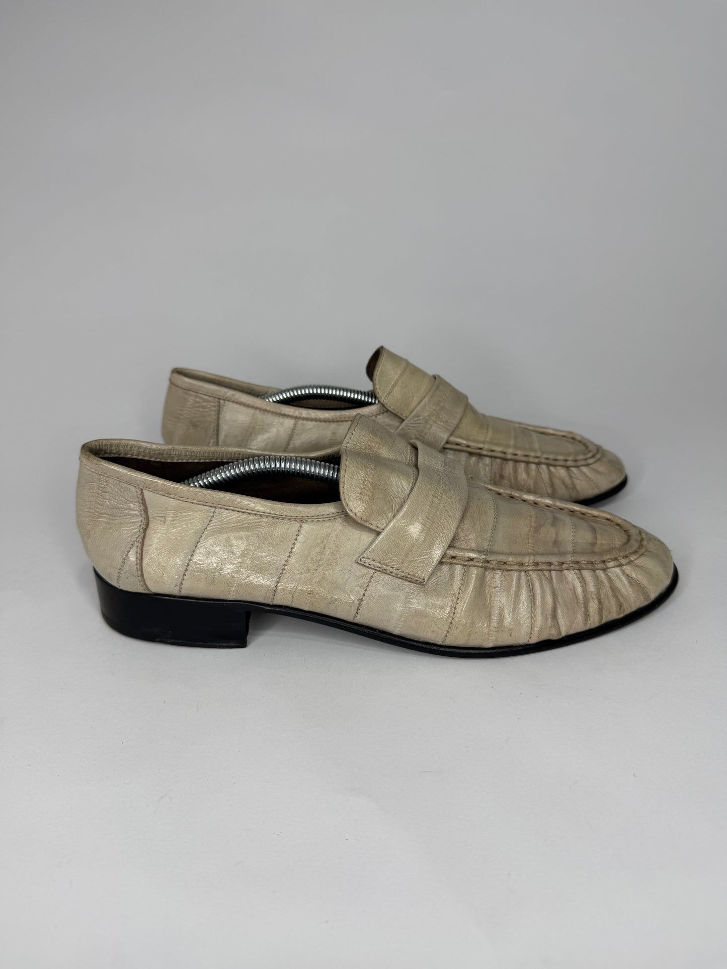 THE ROW 25mm Soft Eel Leather Loafers Size 39 EU/ 9 US/ 6 UK