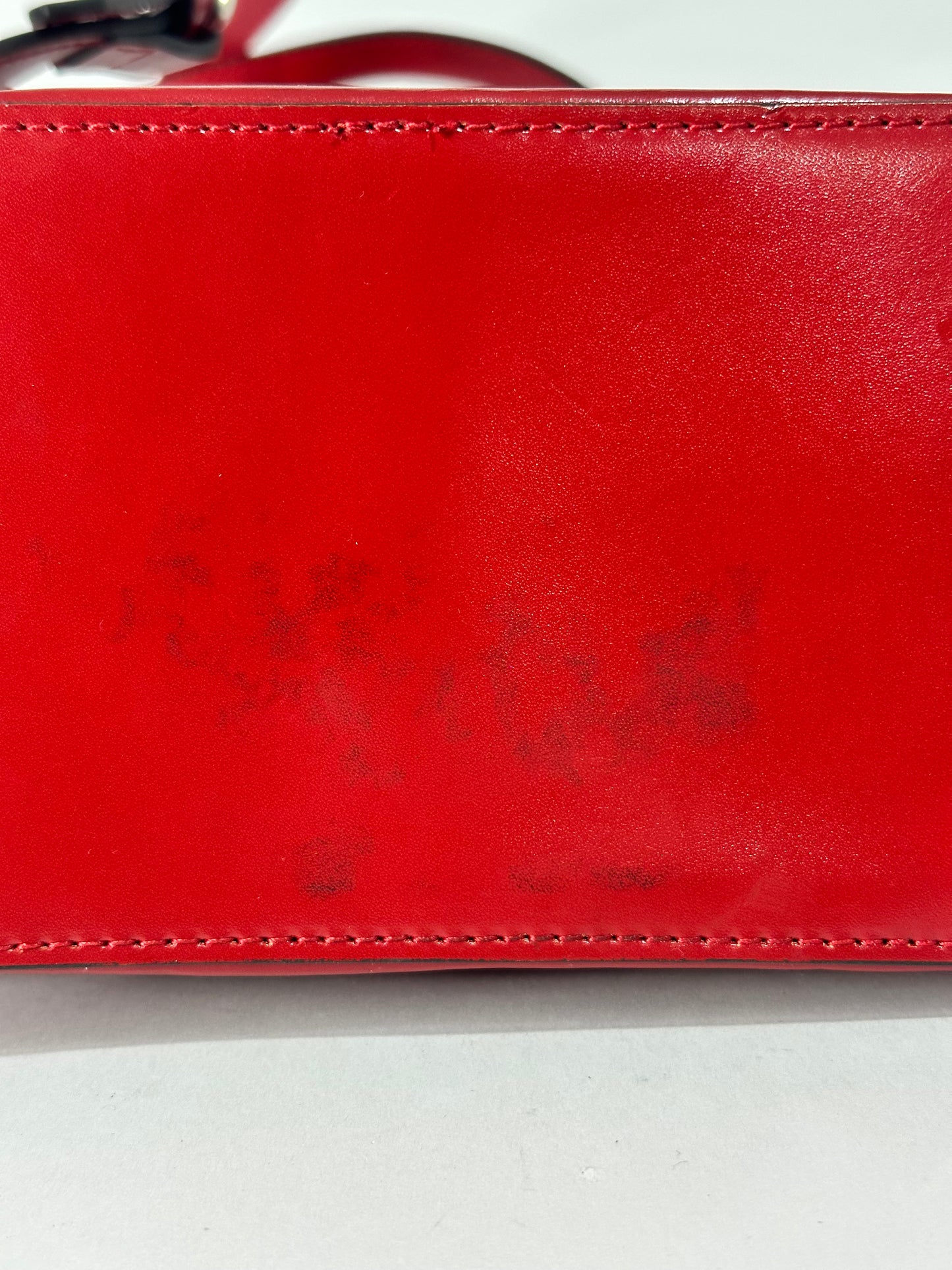 Vivienne Westwood Red Leather Backpack