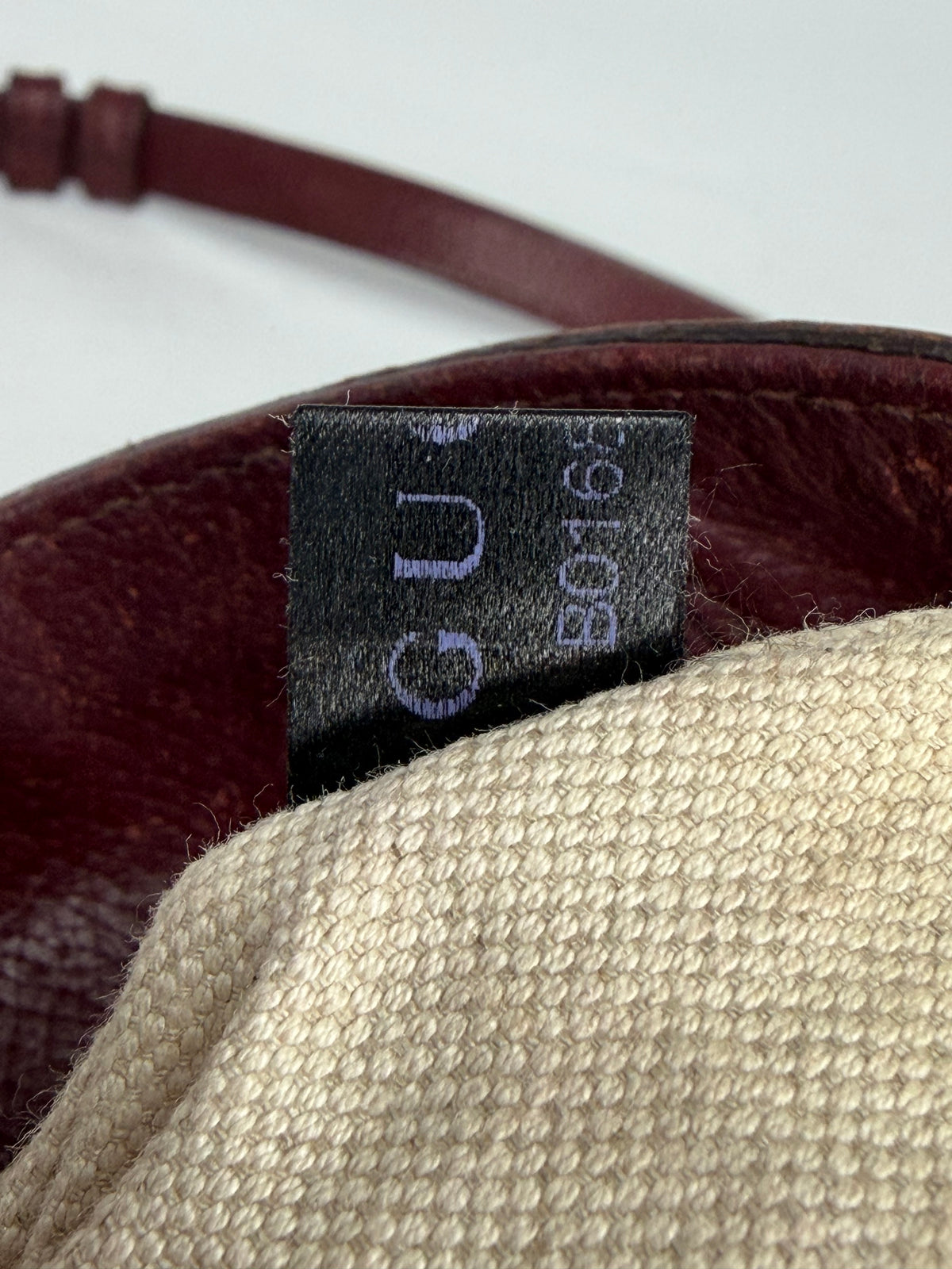 Gucci
Medium GG Canvas Bree Fold Over Tote satchel