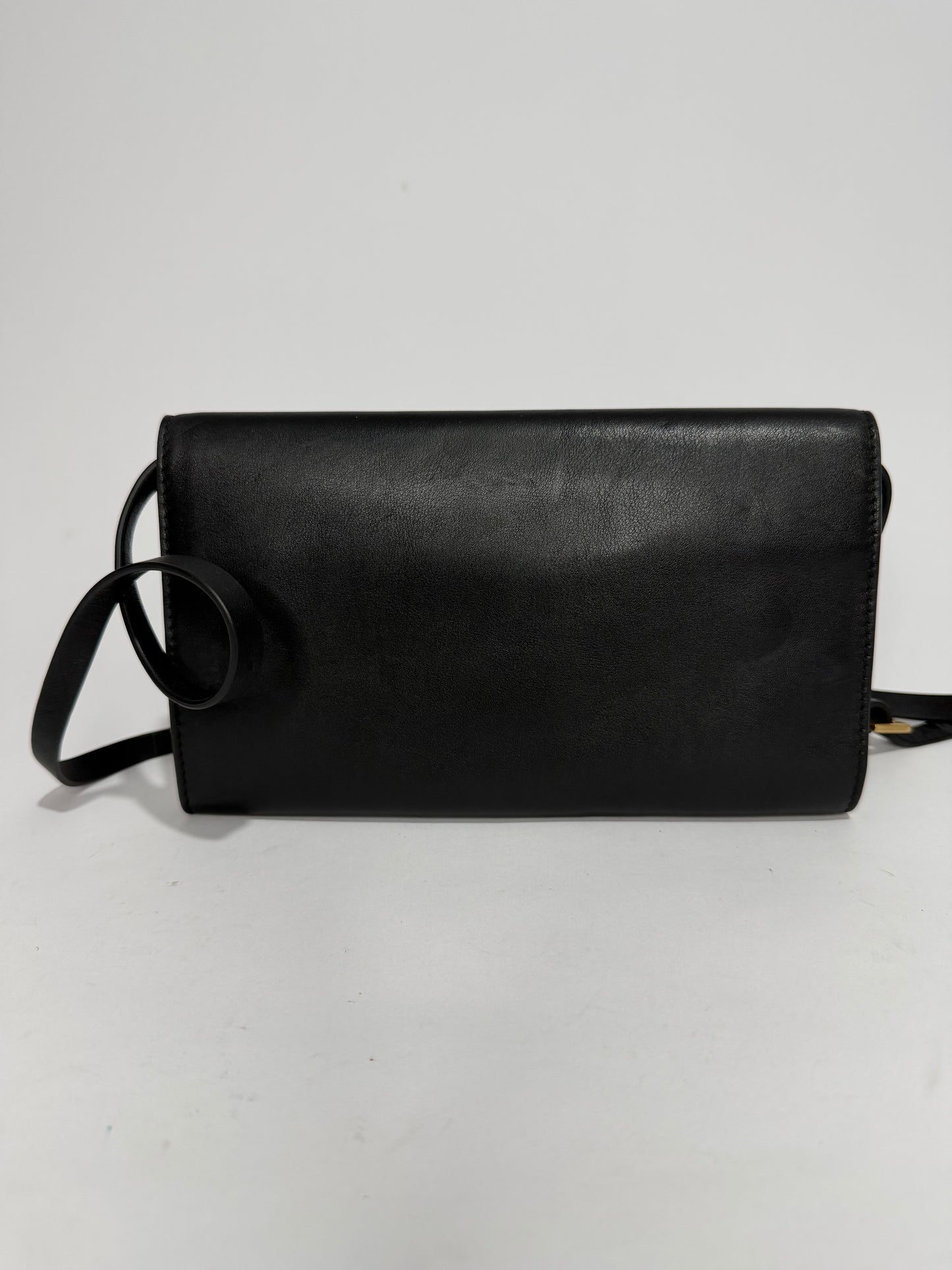 ALEXANDER MCQUEEN Black Leather
STRAP WALLET