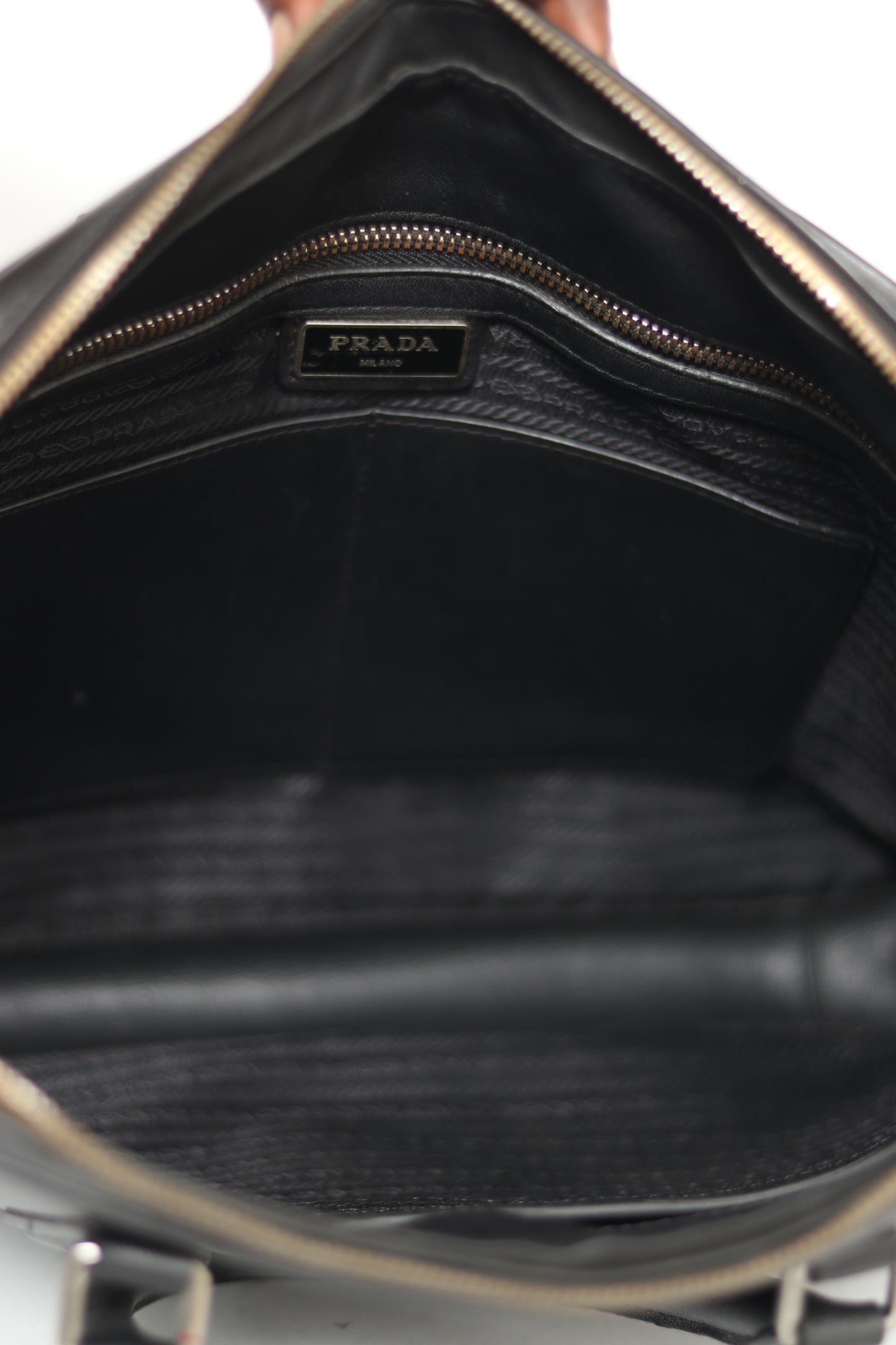 Prada
Black Saffiano Lux Briefcase
