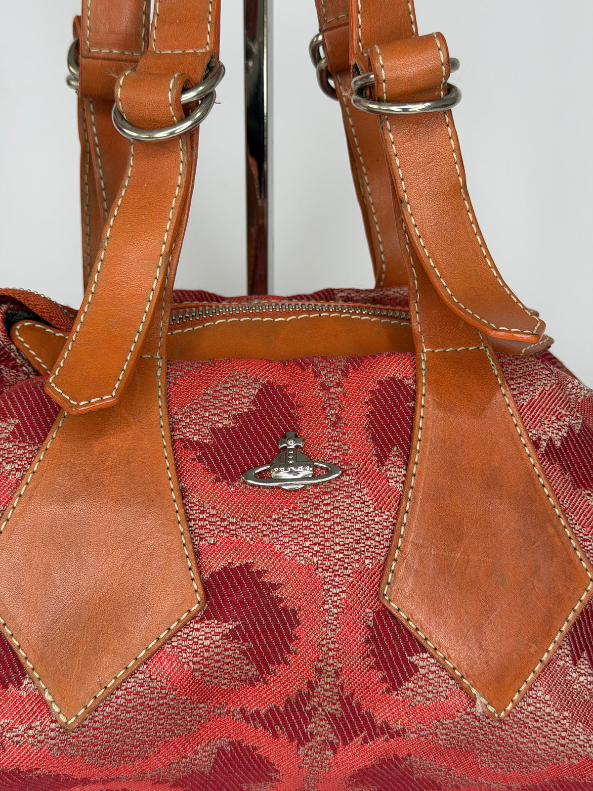 Vivienne Westwood
Printed Canvas Shoulder Bag