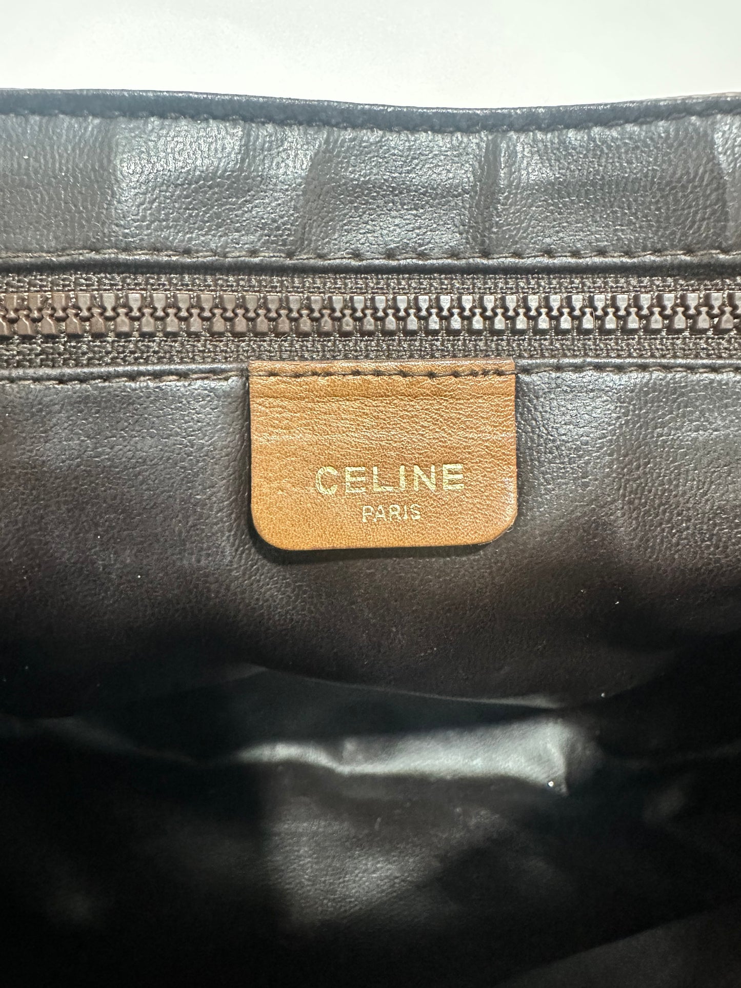 Vintage Brown Celine
Macadam Messenger Bag