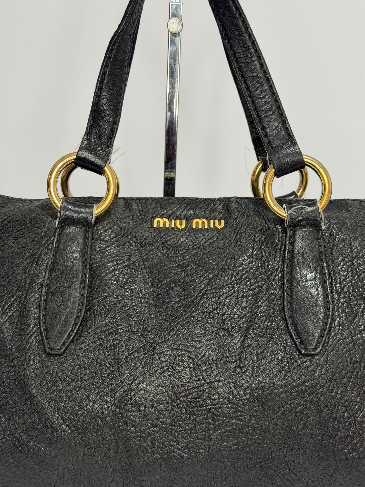 Miu Miu
Leather Weekender Bag