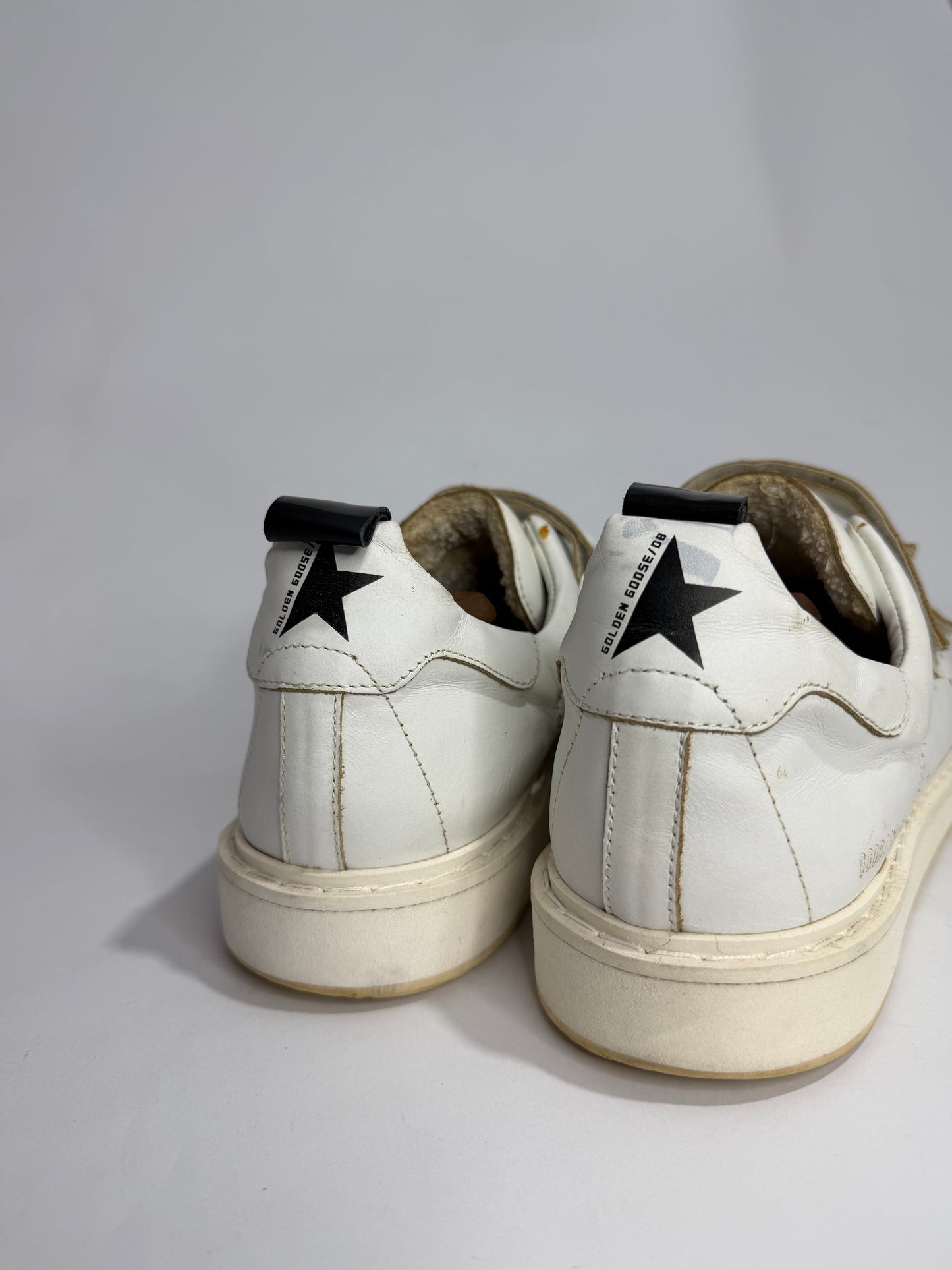 Golden Goose Deluxe Brand “Starter” Leather Sneakers Size 45 EU/ 11 UK/ 12 US