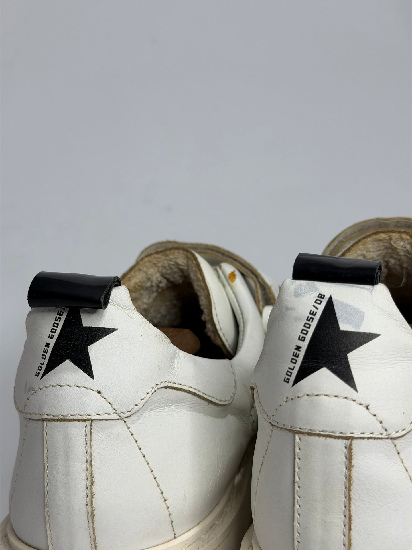 Golden Goose Deluxe Brand “Starter” Leather Sneakers Size 45 EU/ 11 UK/ 12 US
