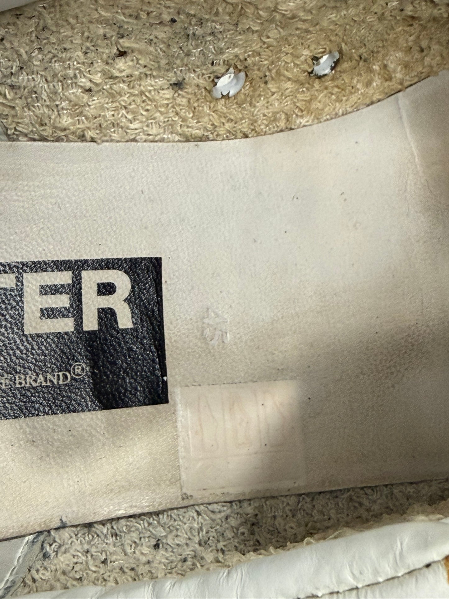 Golden Goose Deluxe Brand “Starter” Leather Sneakers Size 45 EU/ 11 UK/ 12 US