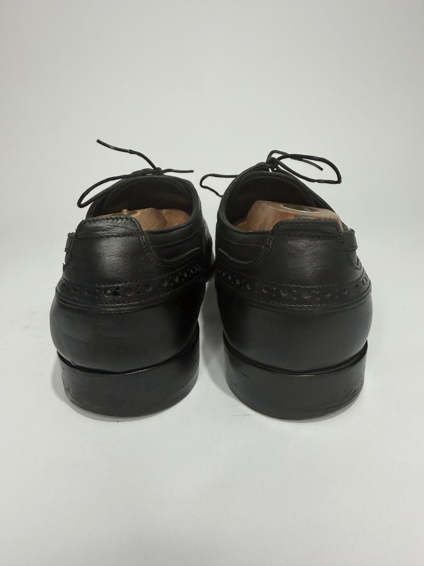Louis Vuitton Black Leather Medallion Derby Dress Shoes Size 7 UK/ 8 US/ 40 EU