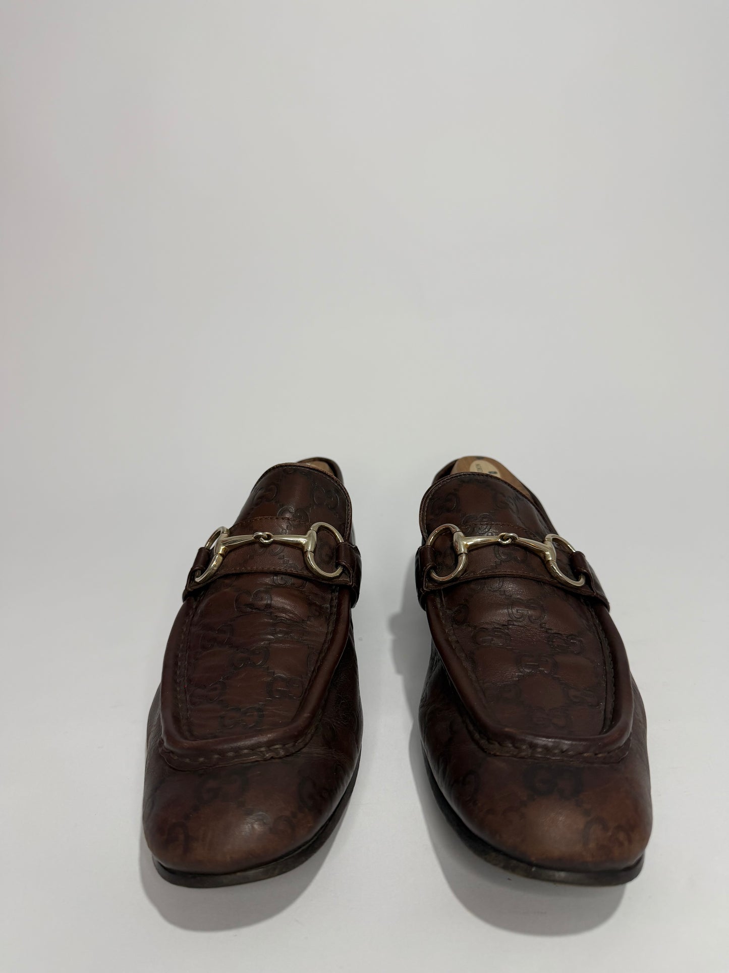Gucci Tom Ford Guccissima Horsebit Loafers Size 42.5 EU/ 8.5 UK/ 9.5 US