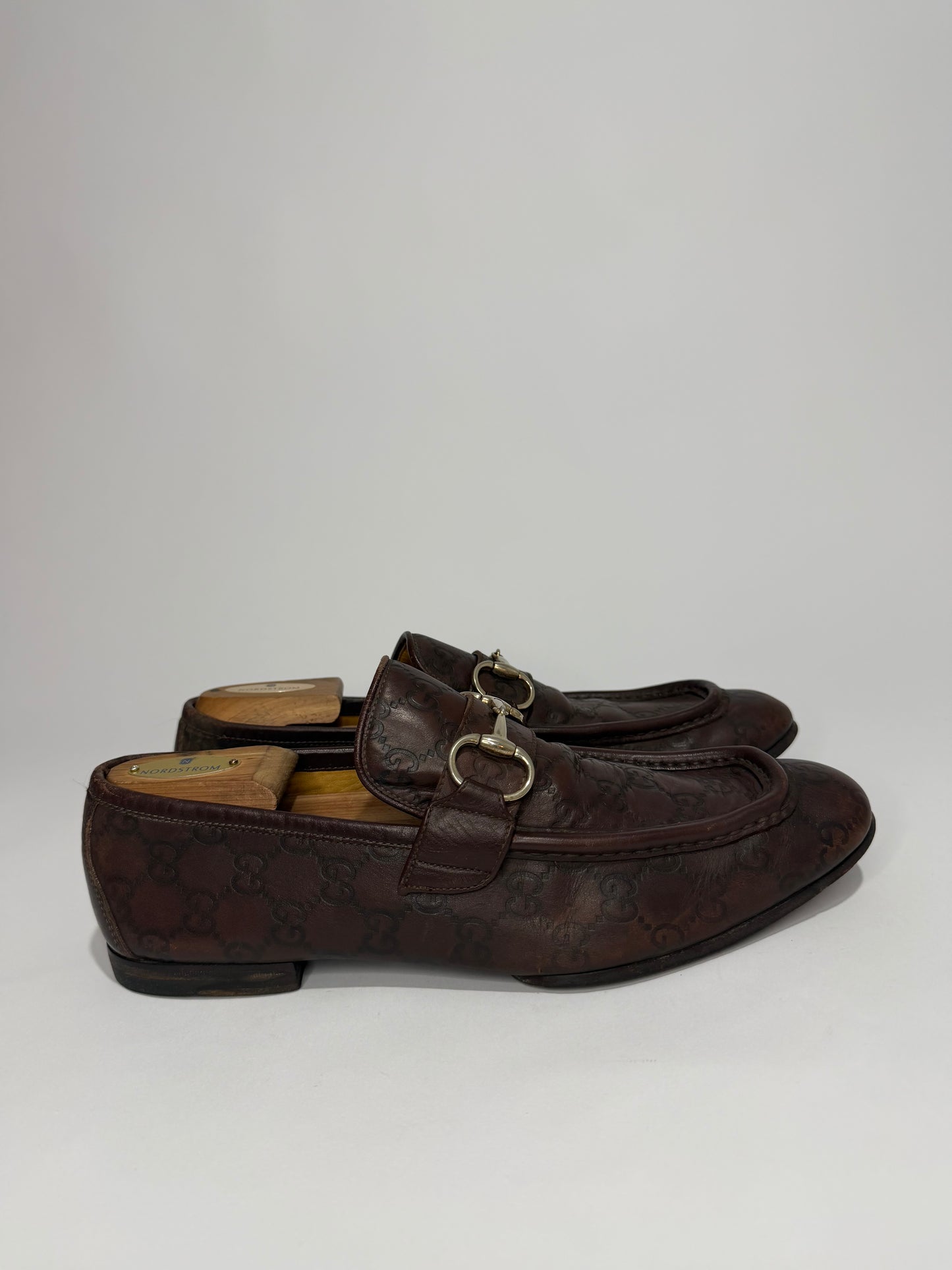 Gucci Tom Ford Guccissima Horsebit Loafers Size 42.5 EU/ 8.5 UK/ 9.5 US