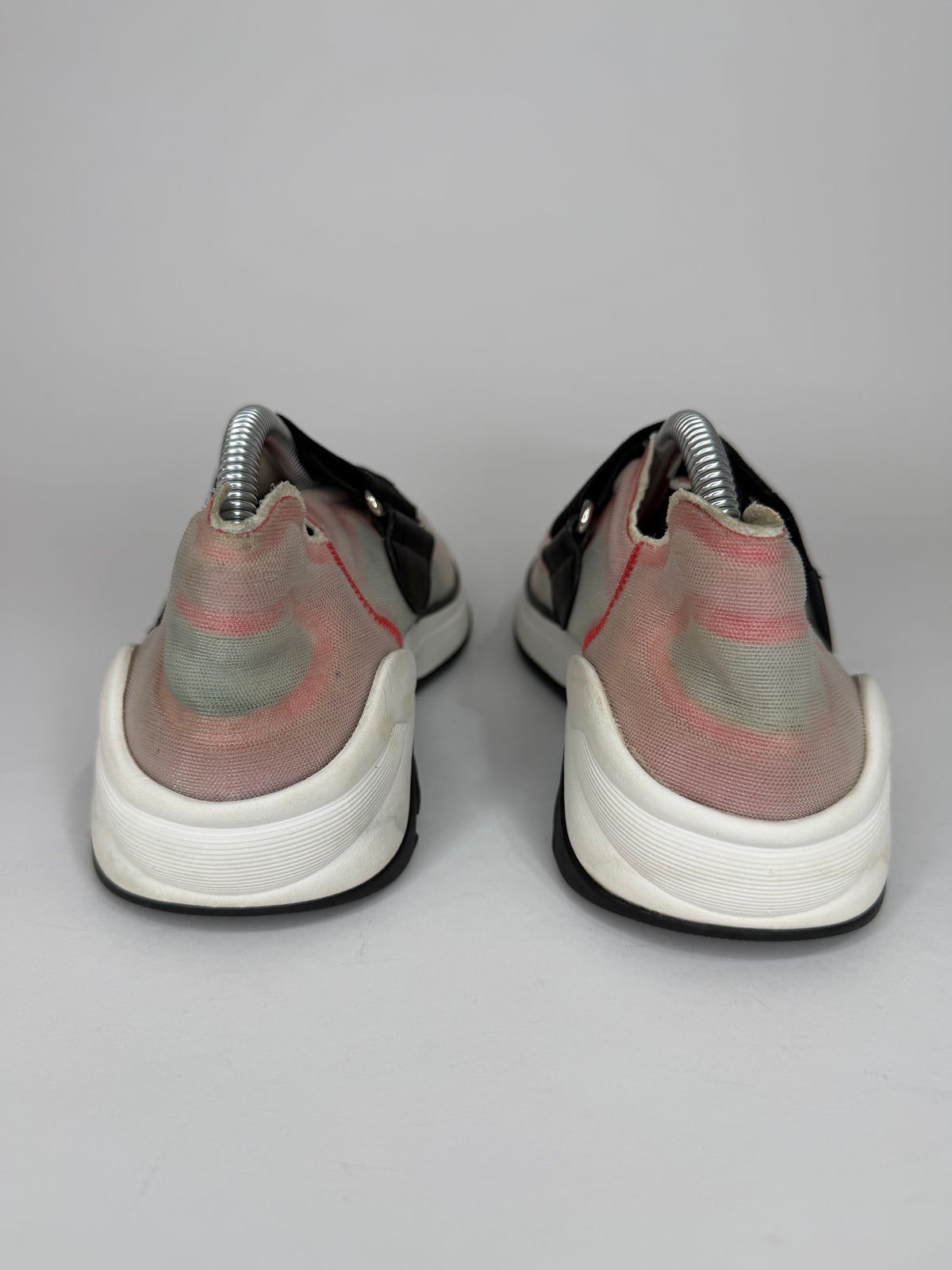 Chanel Pink/White Mesh CC Low Top Sneakers Size 35. 5 EU/ 5.5 US