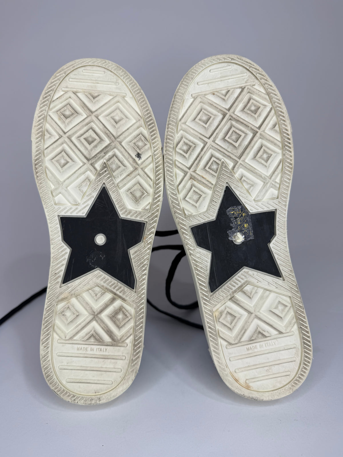Dior Navy Blue Leather and Knit Fabric Walk n Dior High Top Sneakers Size  37 EU/ 7 US
