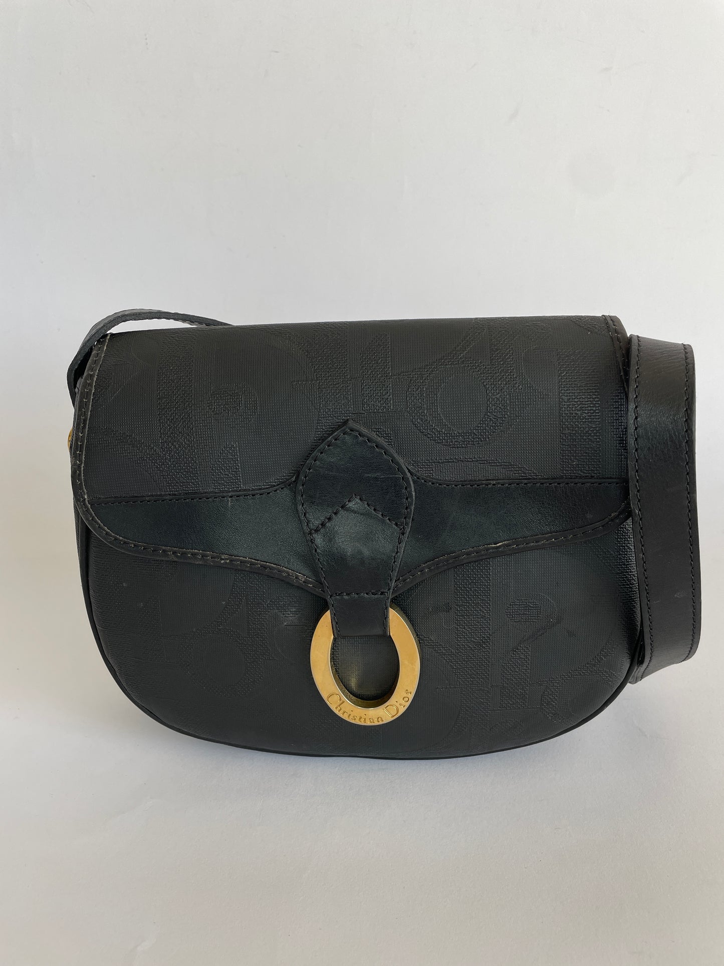 Dior Oblique Crossbody Bag Black
