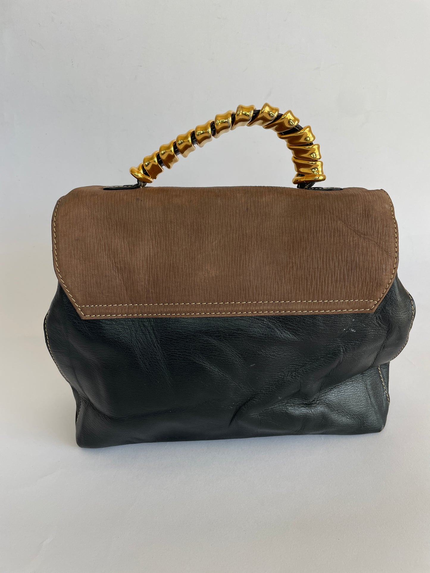 Vintage Loewe Velazquez two-way handbag