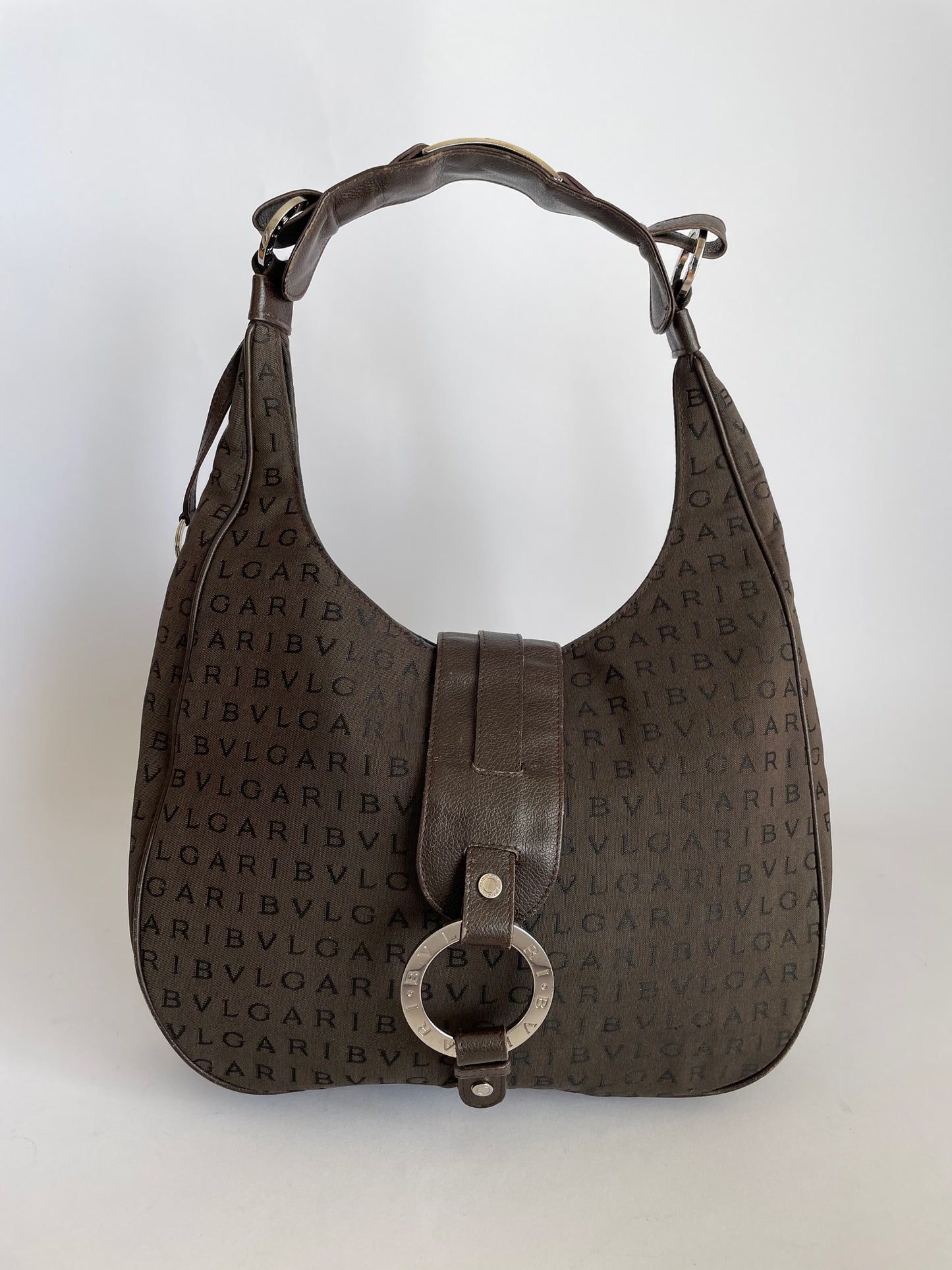 BVLGARI Vintage Canvas Shoulder bag