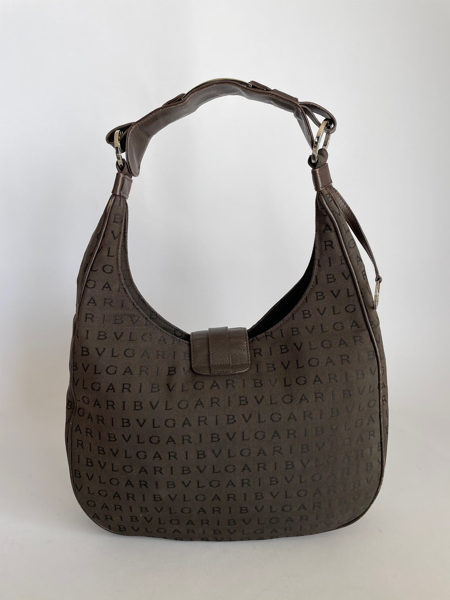 BVLGARI Vintage Canvas Shoulder bag