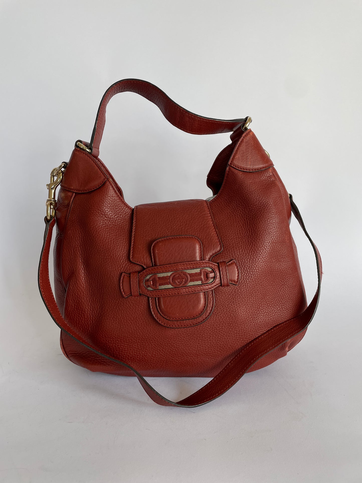 Gucci Dressage Hobo Leather